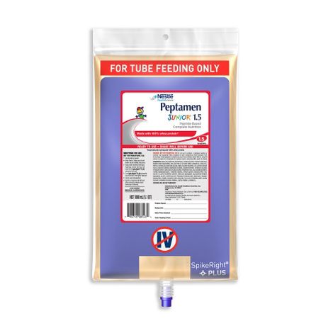 Nestle Peptamen Junior Pediatric Tube Feeding Formula