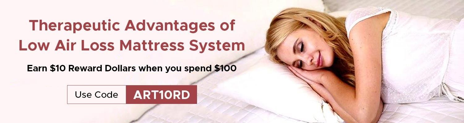 Therapeutic Advantages of Low Air Loss Mattress System