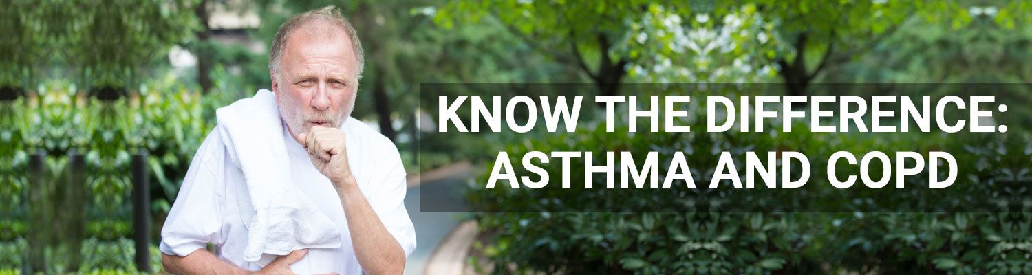 Know the Difference: Asthma and COPD