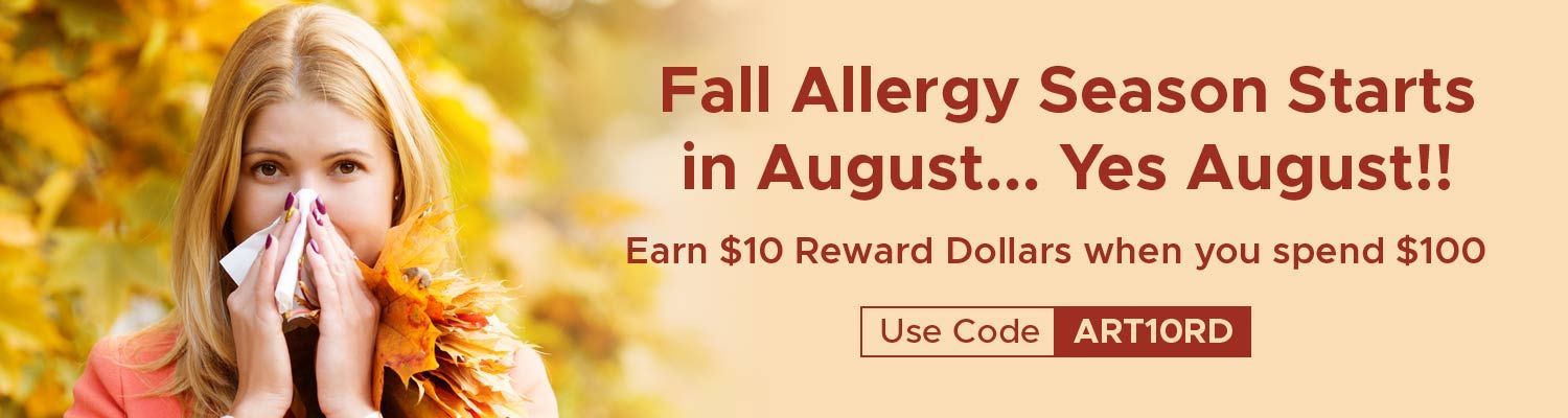 Fall Allergy Season Starts in August…Yes August!!