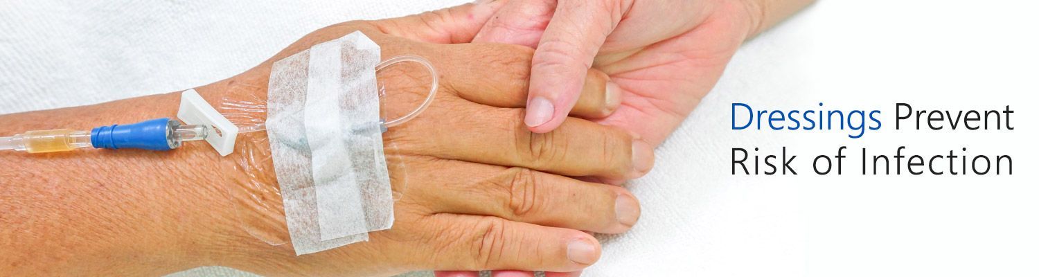 How do Dressings Prevent Risk of Infection at Catheter Sites?