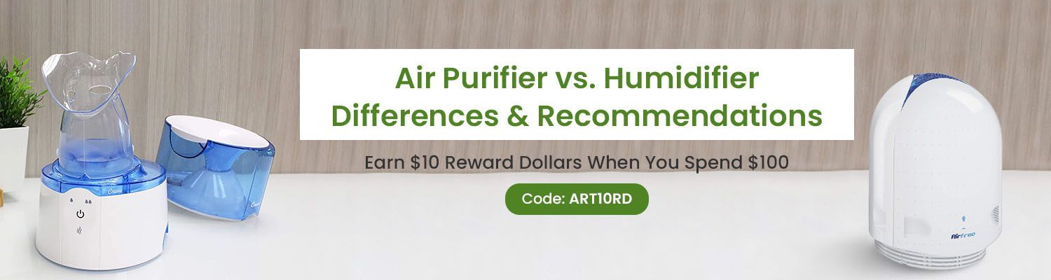 Air Purifier vs. Humidifier - Differences And Recommendations