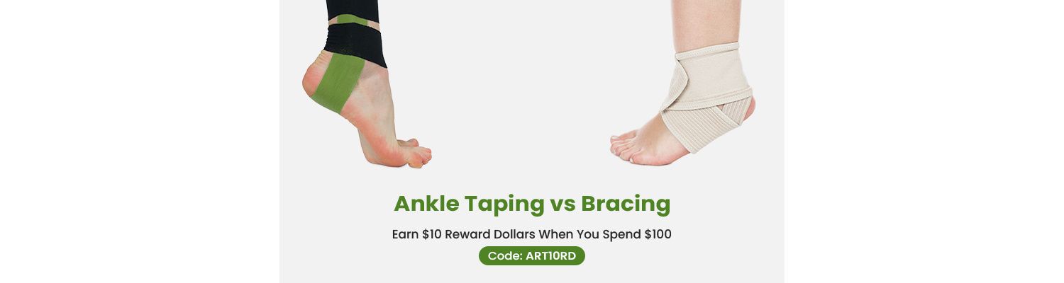 Ankle Brace vs. Ankle Tape: Which Is Best For You?