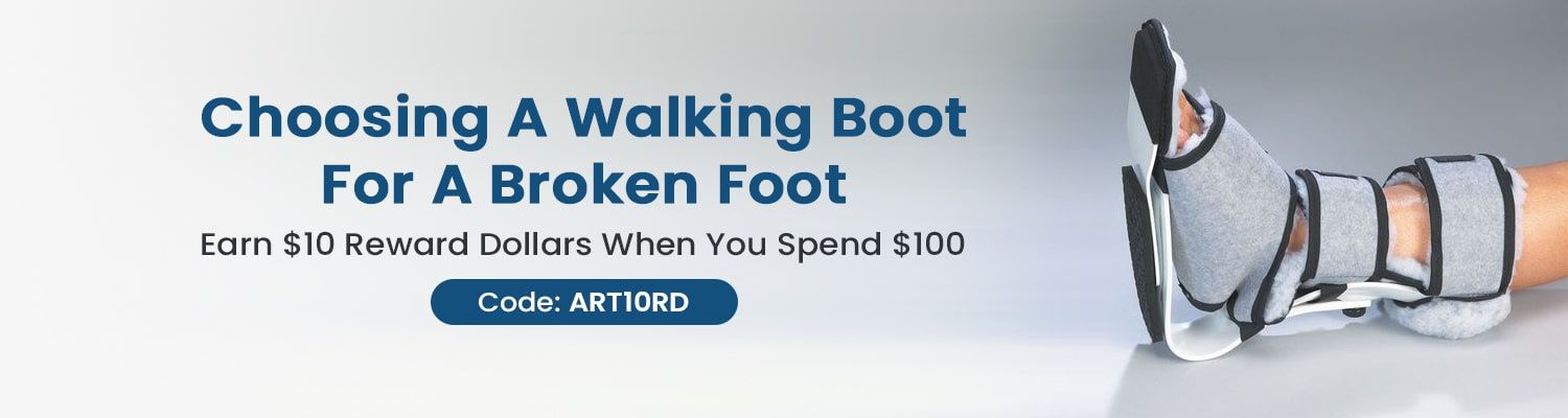 Choosing a Walking Boot for a Broken Foot
