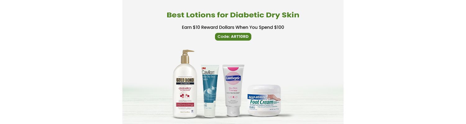 Top 5 Best Lotions for Diabetic Dry Skin in 2024