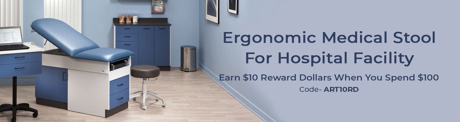 Ergonomic Medical Stools for Hospital Facility