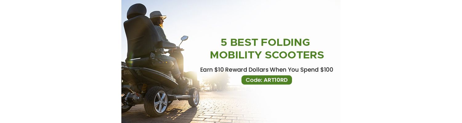 5 Best Folding Mobility Scooters
