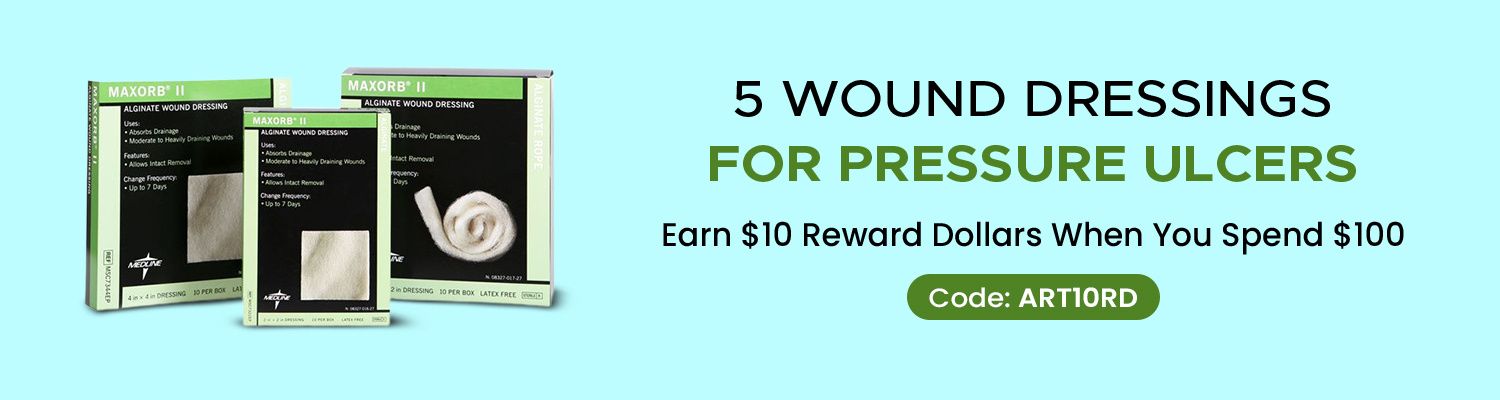 5 Wound Dressings for Pressure Ulcers