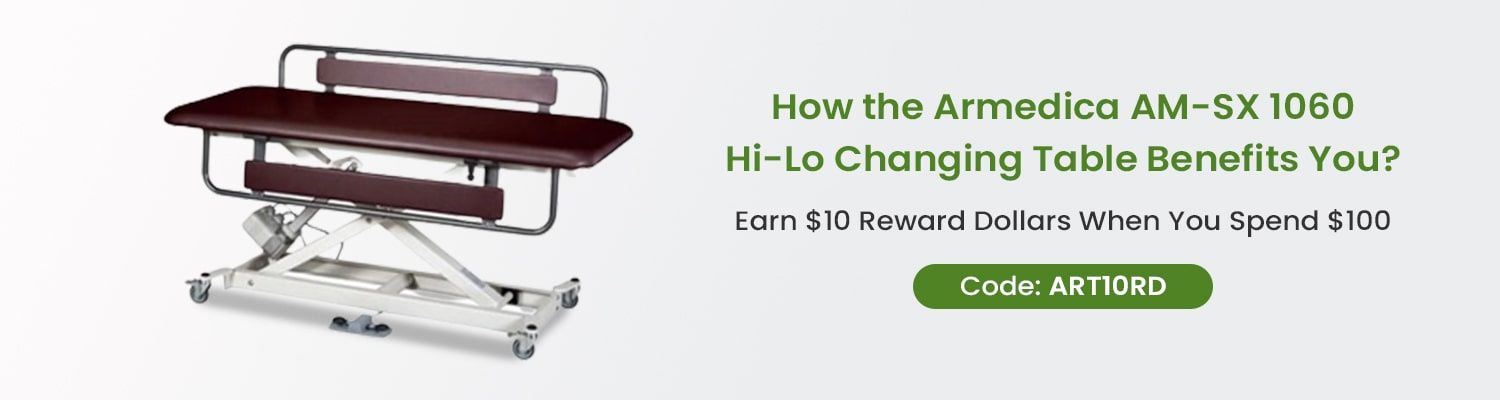How the Armedica AM-SX 1060 Hi-Lo Changing Table Benefits You?