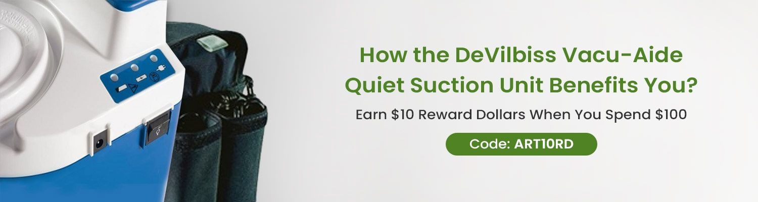 How the DeVilbiss Vacu-Aide Quiet Suction Unit Benefits You?