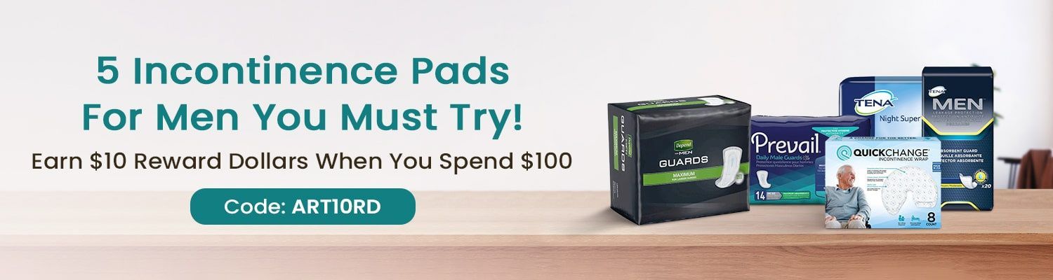 5 Incontinence Pads For Men That Are Standouts!