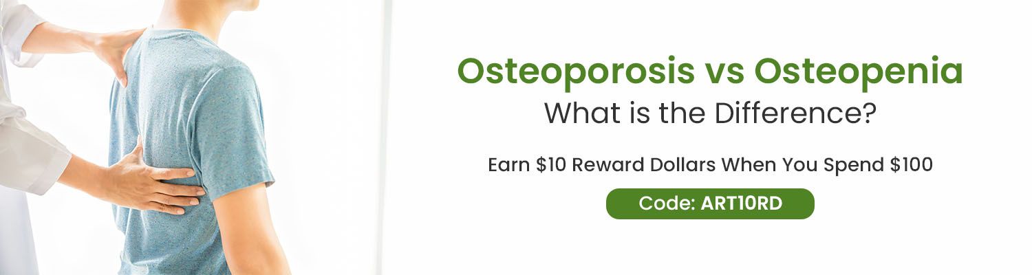 Osteoporosis vs Osteopenia : What is the Difference?