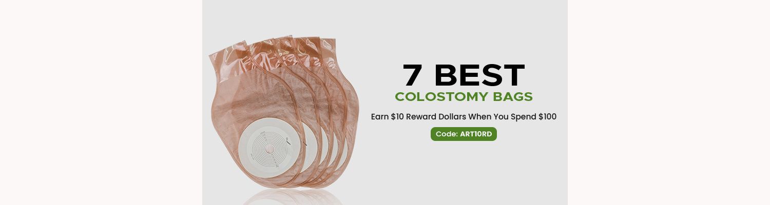 Rehand Colostomy Bags, One Piece Ostomy Supplies for Ileostomy Stoma Care,  Ho