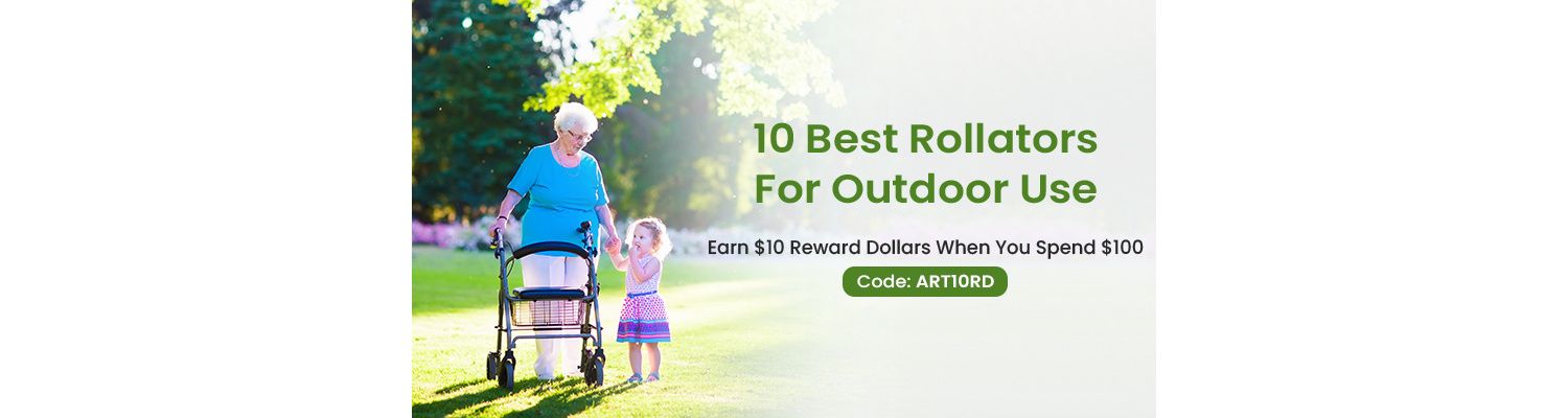 10 Best Outdoor Rollators For Bumpy Trails