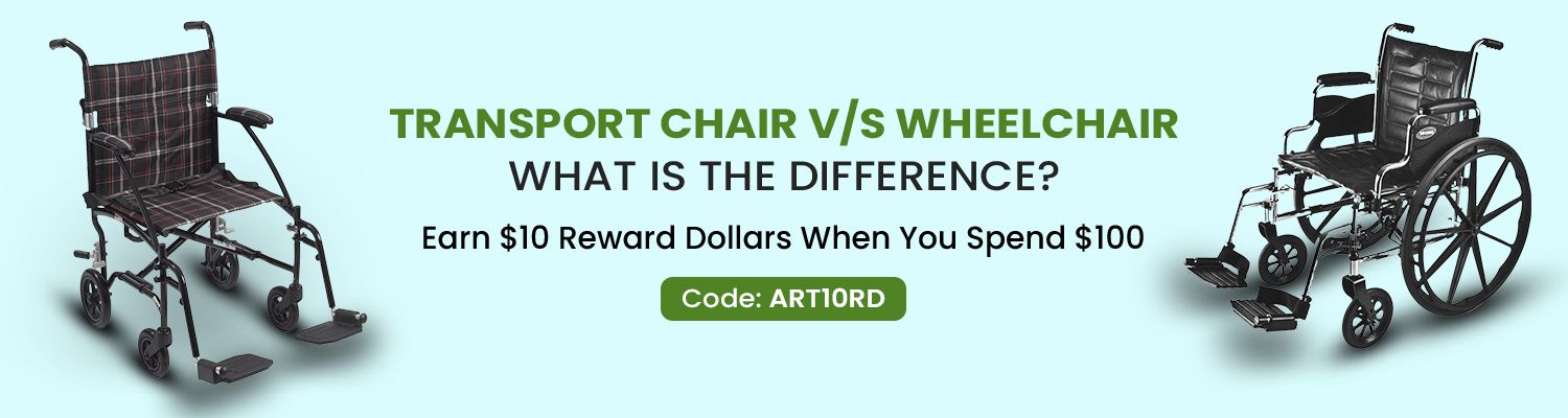 Transport Chair Vs Wheelchair: What Is the difference?