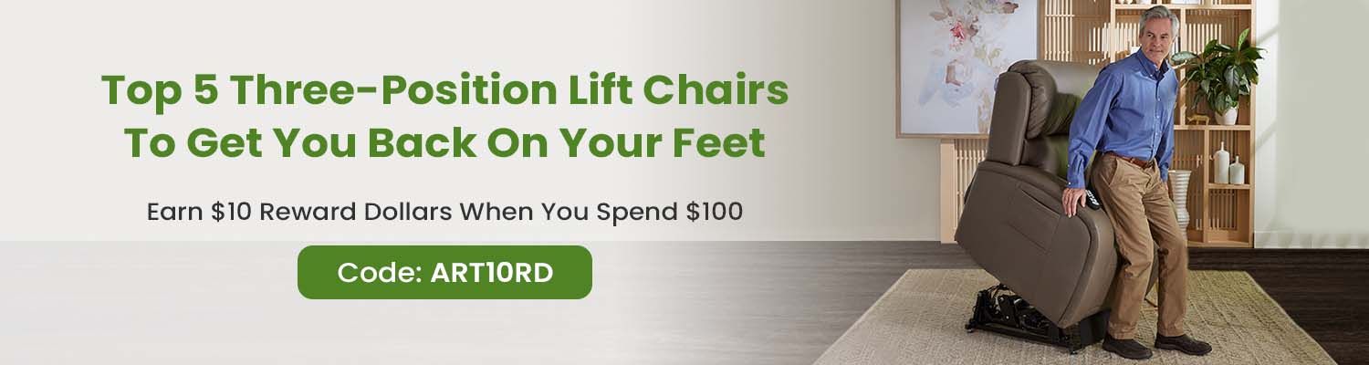 Top 5 three-position lift chairs to get you back on your feet