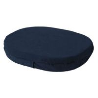 McKesson Donut Seat Cushion - Molded Foam, Cloth Cover, Navy