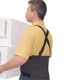 Back Brace For Lifting Lower Back Support For Work Y-shape Suspenders  Safety Belt With Dual 3D Lumbar Support Relieve Pain, Prevent Injury - M
