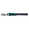 Mirage Teal Embroidered Pet Leash