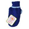 Fashion Pet Cable Knit Dog Sweater - Blue