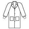 Halyard 3-Layer Basic Lab Coat