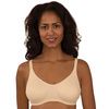 Trulife 4002 Lily Seamless Microfiber Underwire Mastectomy Bra-Nude Front