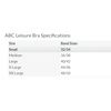 ABC Leisure Mastectomy Bra 110 Size Chart