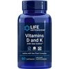 Life Extension Vitamins D and K with Sea-Iodine Capsules