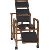 MJM International WoodTone Reclining Shower Chair