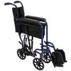 ProBasics Aluminum Transport Wheelchair - Folding view