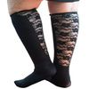 Xpandasox Lace Compression Socks - Black