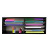 AdirOffice Extra Wide Wood Construction Paper Organizer