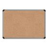 Universal Deluxe Cork Board with Aluminum Frame