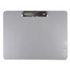 Universal Plastic Brushed Aluminum Clipboard