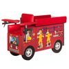 Clinton Pediatric Series Blood Drawing Station Front with Tomato Upholstery