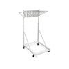 AdirOffice Vertical File Rolling Stand With 12 Brackets