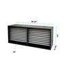 AdirOffice Extra Wide Wood Construction Paper Organizer