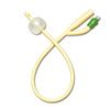 Medline Two-Way Silicone-Elastomer Coated Latex Foley Catheter - 10cc Balloon Capacity