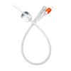 Medline Two-Way 100% Select Silicone Coude Tip Foley Catheter - 10cc Balloon Capacity