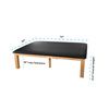 AdirMed Upholstered Therapy Table (Dimensional View)