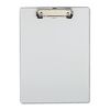 Universal Plastic Brushed Aluminum Clipboard