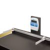 Pediatric Scale Treatment Table with One Drawer and Two Open Shelves - Digital Infantometer