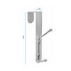  AdirOffice Over-the-Door Coat Hook