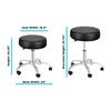AdirMed Lux Height-Adjustable Stool