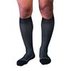 Sport Sock 15-20 mmHg Closed Toe Knee High - Black/Black