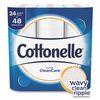 Cottonelle Ultra CleanCare Toilet Paper, Strong Bath Tissue - KCC47766
