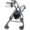 ProBasics Steel Rollator With 6 Inch Wheels - Side view