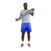 CanDo 5 Inches Low-Powder Exercise Bands - Silver