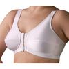 Nearly Me 650 Front And Back Closure Mastectomy Bra - White