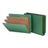 Universal Deluxe Six-Section Colored Pressboard End Tab Classification Folders